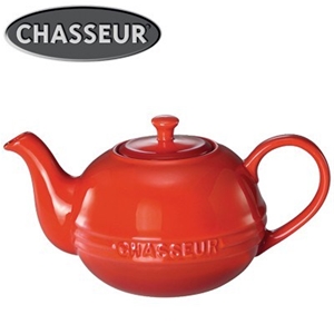 Chasseur La Cuisson 1.1L Teapot - Red