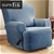 Sure Fit 1-Seater Recliner Blue Stretch Cover
