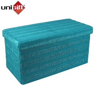 UniGift Folding Storage Double Ottoman: 