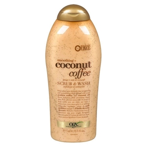 OGX 2pk Smoothing + Coconut Coffee Scrub