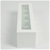 UniGift 5 Compartment Wood Tea Storage Box: White