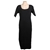 CALVIN KLEIN JEANS Women's Ribbed Dress, Size S, Cotton/Elastane, Black (BL