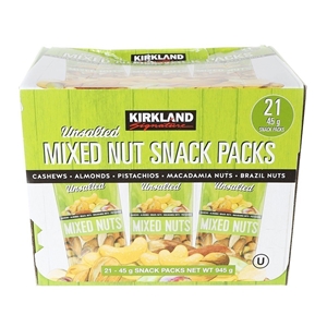2 x SIGNATURE 21pk Mixed Nut Snack Packs