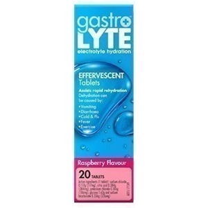 4 x GASTRO LYTE Electrolyte Hydration 20