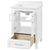 OVE Aveline 22 Bath Vanity Cabinet With Basin, White. NB: Unboxed, some scu