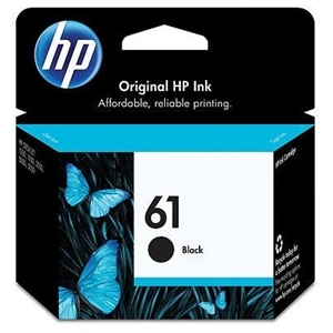 HP CH561WA #61 Ink Cartridge - Black, 19