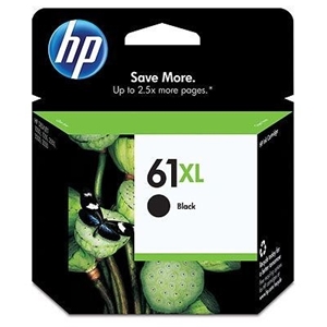 HP CH563WA #61XL Ink Cartridge - Black, 