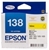 Epson T138492 #138 Ink Cartridge - Yellow
