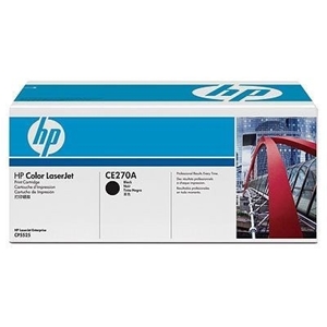 HP CE270A #CP5525 Toner Cartridge - Blac