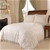 MEDALLION Chenille Bedspread, King, Ivory, 100% Cotton. NB: Minor Use.