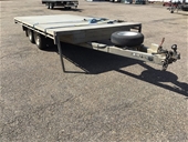 Unreserved Tadem Axle Flat Top Trailers