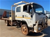 <p>2013 Isuzu FSS 550 Crew 4 x 4 Tray Body Truck</p>