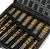 JMV 99pc Titanium Coated Drill Bit Set In Carry Case, Sizes: Size: 16pc x 1