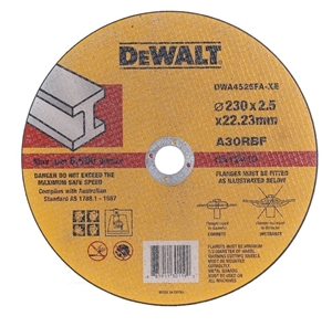 5 x DeWALT Metal Cut-Off Discs, 230 x 2.
