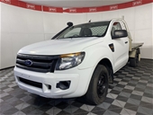 2012 Ford Ranger XL 4X2 PX Turbo Diesel Manual Cab Chassis