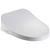 PRESENZA Heavy Duty PP Smart Bidet Toilet Seat, White, Features Air Drying,