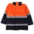 WORKSENSE Hi-Vis Polyester Jacket, Size M, Fire Retardant Cotton Quilted wi
