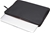 KNOMO Geometric Embossed Sleeve for Macbook 12" and Ultrabooks, Black.