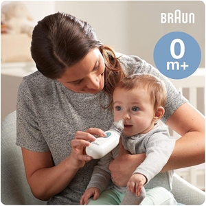 BRAUN Nasal Aspirator for 0+ Months Babi