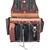 OCCIDENTAL Premium Leather Tool Bag 16cm with Belt Loop and 25 Pockets and