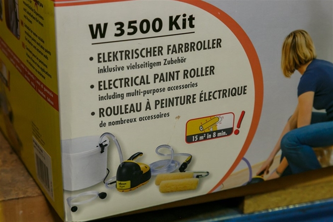 Wagner W3500 Quick & Easy Electrical Paint Roller Kit in Original Packaging  Auction (0416-5054124) | Grays Australia