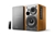 EDIFIER R1280DB Bluetooth Speakers, Teak Finish, Wireless Remote, Bass, Tre