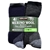 2 x SIGNATURE 4 Pair Merino Wool Blend Full Cushion Socks, Size 7-13, Multi