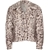 QED LONDON Women's Snow Leopard Fur Jacket