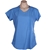 2 x SIGNATURE Women's V-Neck Customer Fit Active Tees, Size S, Polyester/ E