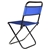 Mini Folding Camp Chair, Metal Frame, Canvass Seat & Back. Buyers Note - D