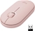 LOGITECH M350 Pebble Wireless Mouse, Colour: Rose.