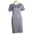 DKNY Women's Sequin Logo Tee Dress, Size XL, 95% Cotton, Grey/Silver. Buye