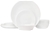 CORELLE 18 piece set Livingware Dinnerware Set Winter Frost White, 6 x Dinn