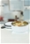 KITCHEN DETAILS Stainless Steel Twist Open Lunch Box Container, White.