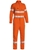 2 x BISLEY Flame Resistant Hi-Vis Coverall, Size 92S, Orange. Lightweight W
