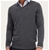 SABA Men's Merino V Neck Sweater, Size L, 100% Merino Wool, Charcoal Grey.