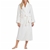 4 x CAROLE HOCHMAN Women's Plush Robe, Size M, Polyester, White. Buyers No