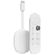 GOOGLE Chromecast with Google TV 4K, White. NB: Minor use.