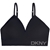 2pk DKNY Women's Seamless Bra, Size XL, 91% Nylon, Black (BLACKPK). N.B. da