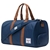 HERSCHEL Novel Duffle Bag, One Size, Navy/Tan Synthetic Leather, 10026-0000