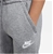 NIKE Boy's Soft Cotton Knitted Track Pant, Tapered Cuffs, Size M, Heather G