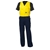 2 x WS WORKWEAR Mens Action-Back Drill Overall, Size 107R, Yellow/Navy. Bu