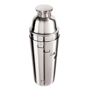 Stainless Steel Dial-A-Drink Cocktail Sh