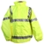 WS WORKWEAR Mens Waterproof Jacket, Size 2XL, Yellow. Stormproof front clos