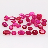 Forever Zain's 20.26 Cts Red Rubies Gemstones Collection