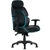 DPS Gaming Chair With Adjustable Headrest, Black Blue, Model 52260-BLU. NB: