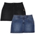 2 x BETTINA LIANO Women's Denim Skirts, Size 8, Black & Dark Wash, 44654.