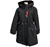 TOMMY HILFIGER Women's Hooded Jacket, Size M, Black. NB: some stains.