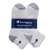 12 Pairs x CHAMPION Mens Elite Ankle Socks, Size 6-12, White. Buyers Note