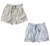 2 x MATTY M Women's Paperbag Waist Shorts, Size M, 55% Linen (Flax), Natura